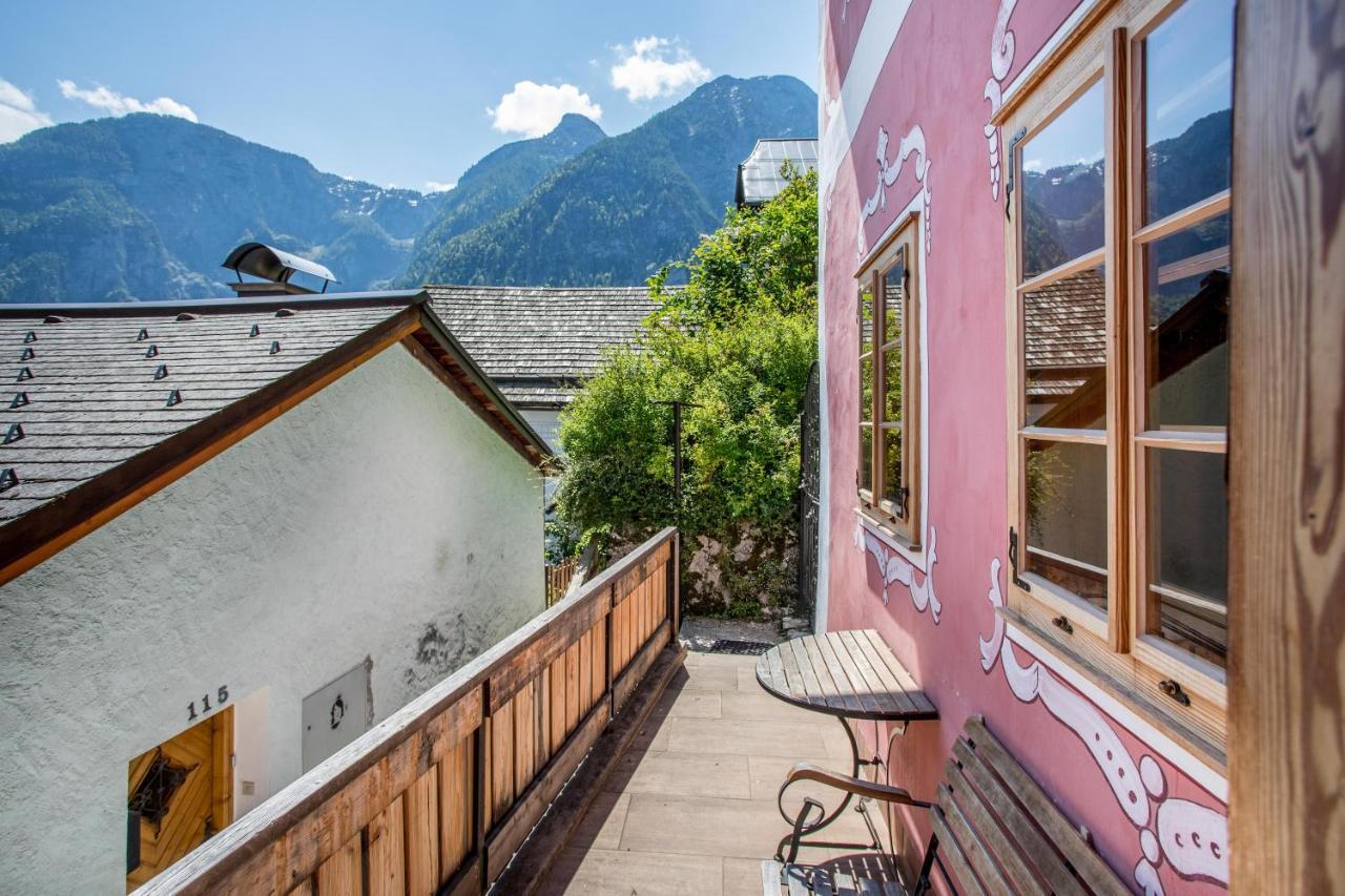 Historic Lakeview Apartments Hallstatt Kültér fotó